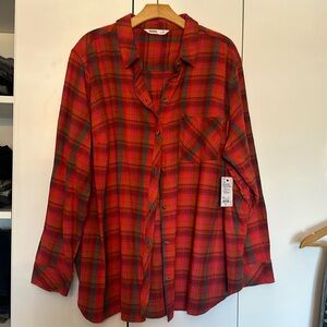 Flannel shirt. New!! 🌟 Clearance!!